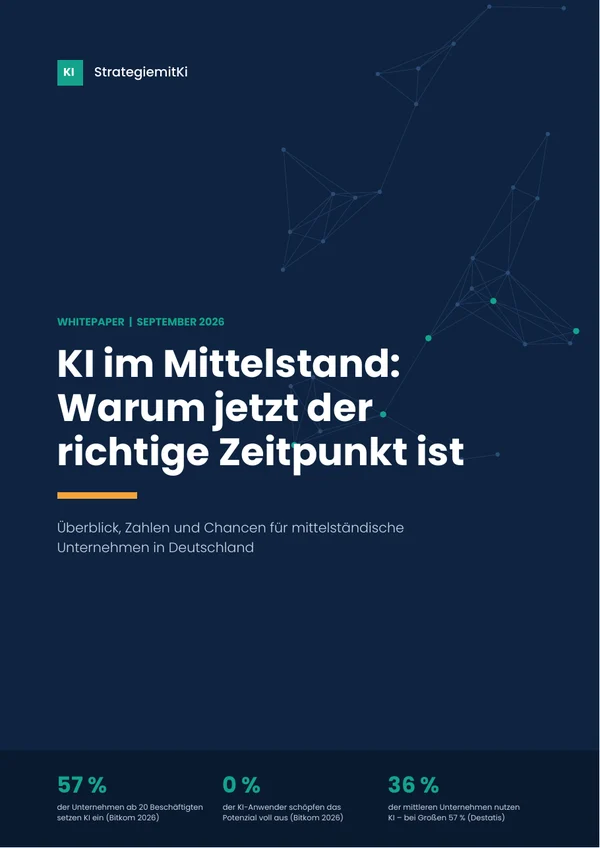 Cover Teil 1: KI im Mittelstand – Warum jetzt der richtige Zeitpunkt ist